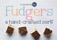 Fudgers Font - Featured Image