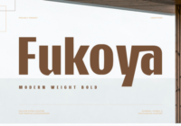Fukoya Font - Featured Image