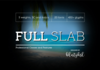 Full Slab Font - Featured Image