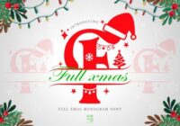 Full Xmas Monogram Font - Featured Image