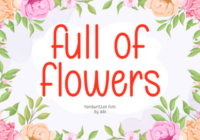 Full of Flowers Font - Featured Image