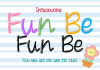 Fun Be Font - Featured Image