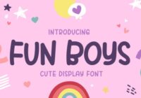 Fun Boys Font - Featured Image