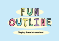 Fun Outline Font - Featured Image