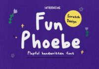 Fun Phoebe Font - Featured Image