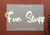 Fun Stuff Font - Featured Image