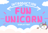 Fun Unicorn Font - Featured Image