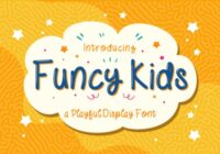 Funcy Kids Font - Featured Image