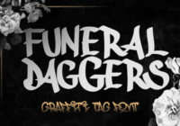 Funeral Daggers Font - Featured Image
