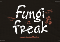 Fungi Freak Font - Featured Image