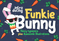 Funkie Bunny Font - Featured Image