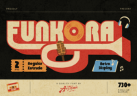 Funkora Font - Featured Image