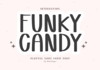 Funky Candy Font - Featured Image