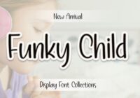 Funky Child Font - Featured Image