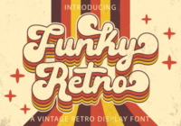 Funky Retro Font - Featured Image