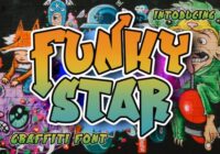 Funky Star Font - Featured Image