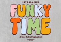 Funky Time Font - Featured Image