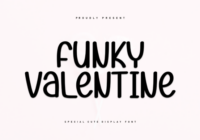 Funky Valentine Font - Featured Image