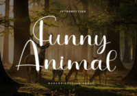 Funny Animal Font - Featured Image