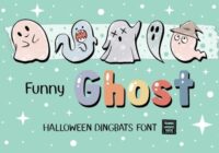 Funny Ghost Font - Featured Image