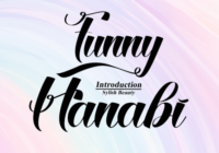 Funny Hanabi Font - Featured Image