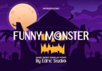 Funny Monster Font - Featured Image