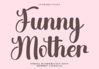 Funny Mother Font - Featured Image