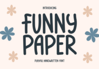 Funny Paper Font - Featured Image