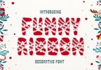 Funny Ribbon Font - Featured Image