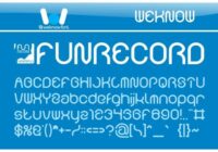 Funrecord Font - Featured Image