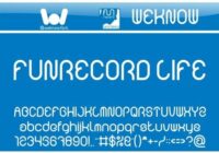 Funrecord Life Font - Featured Image