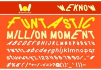 Funtastic Million Moment Font - Featured Image