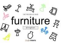 Furniture Doodle Font - Featured Image