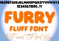 Furry Fluff Font - Featured Image