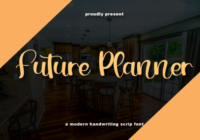 Future Planner Font - Featured Image