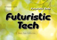 Futuristic Tech Font - Featured Image