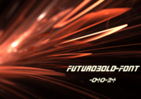 Futuro Bold Font - Featured Image