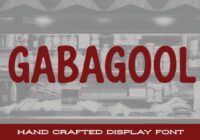 Gabagool Font - Featured Image