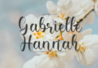 Gabrielle Hannah Font - Featured Image