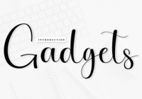 Gadgets Font - Featured Image