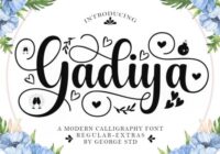Gadiya Font - Featured Image