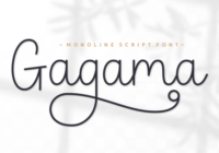 Gagama Font - Featured Image
