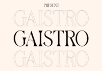 Gaistro Font - Featured Image