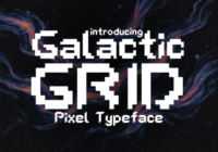 Galactic Grid Font - Featured Image