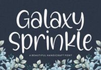 Galaxy Sprinkle Font - Featured Image