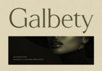 Galbety Font - Featured Image