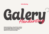 Galery Handwriting Font - Featured Image