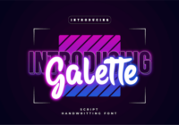 Galette Font - Featured Image