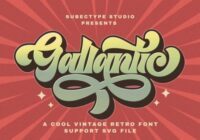 Gallantic Font - Featured Image