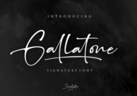 Gallatone Font - Featured Image